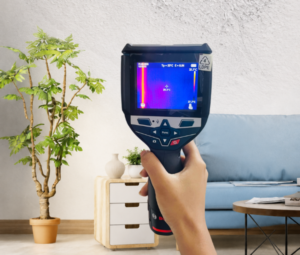 Infrared thermal scanning for roof leakage detection